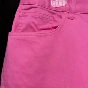 Chaps | Pants & Jumpsuits | Chaps Womens Bright Pink Straight Leg Capri ...